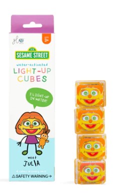 Julia: Sesame Street 4pk Cubes