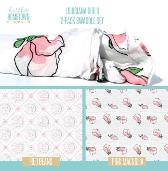 Swaddle Blanket: Louisiana Girl - 0