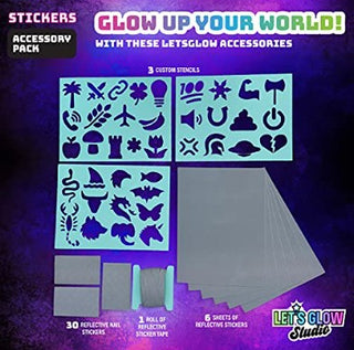 Let's Glow Accessories: Stickers