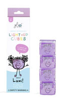 Glo Pals: 4pk Purple Cubes