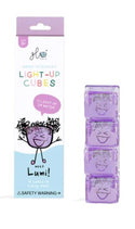 Glo Pals: 4pk Purple Cubes