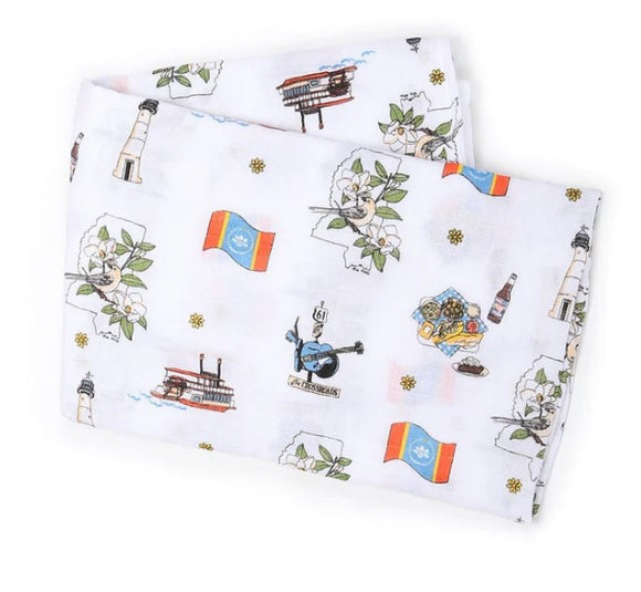 Swaddle Blanket: Mississippi