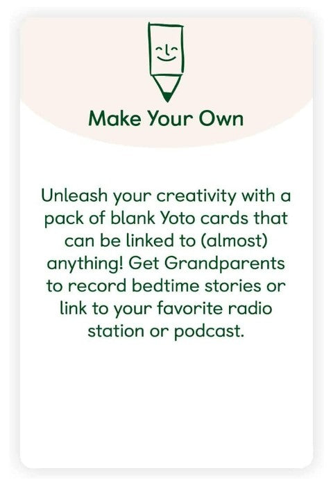 Yoto Make-Your-Own Cards (5 Pack)