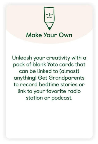 Yoto Make-Your-Own Cards (5 Pack)