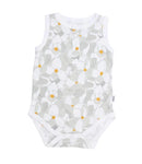 Magnolia Bamboo Henley Onesie:-1