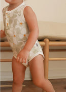 Magnolia Bamboo Henley Onesie:-2