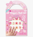 Pretty Ballerina Lil Fingers Nail Art-1