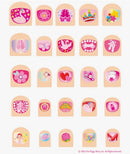 Pretty Ballerina Lil Fingers Nail Art-2