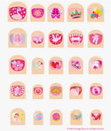 Pretty Ballerina Lil Fingers Nail Art