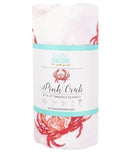 Swaddle Blanket: Pink Crab
