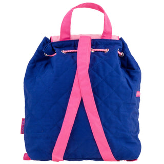 Quilted Backpack: Ballet Bunny