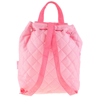 Quilted Backpack: Pink Ballet