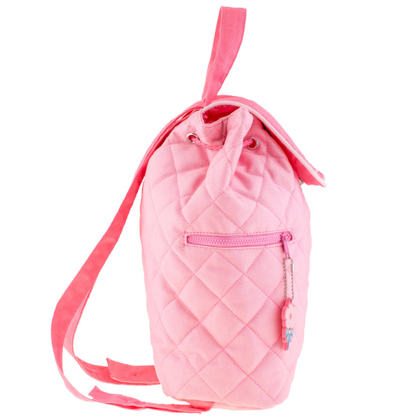 Quilted Backpack: Pink Ballet