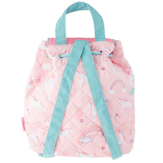 Quilted Backpack: Unicorn