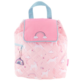 Quilted Backpack: Unicorn