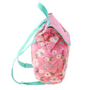 Quilted Backpack: Flower-3