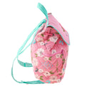 Quilted Backpack: Flower
