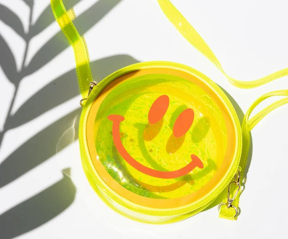 Jelly Handbag: Yellow Smiley