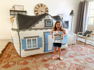 Inflatable Fort: Cottage Playhouse