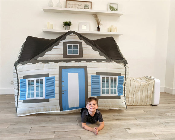 Inflatable Fort: Cottage Playhouse