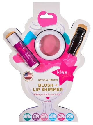 Blush + Lip Combo: Cotton Candy Blush/Raspberry Lip