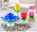 Musical Magical Blossom Candle - Assorted-1