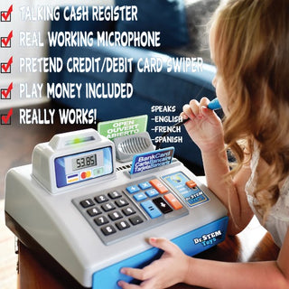 Dr STEM Toys Talking Cash Register