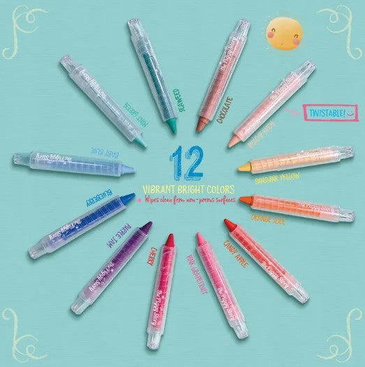 Pretty Ballerina Color Everywhere Twistable Chalk Crayons