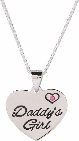 Sterling Silver Daddy's Girl Necklace (BCN-Daddy's Girl)