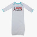 Newborn Gown (0-3M): Crawfish Tails