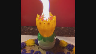 Musical Magical Blossom Candle - Assorted