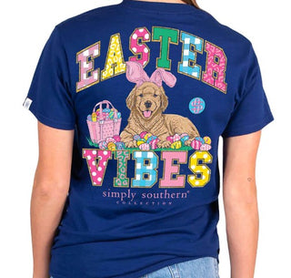 Easter Vibes Short Sleeve TShirt: