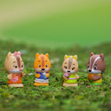 Timber Tots Nutnut Family set of 4