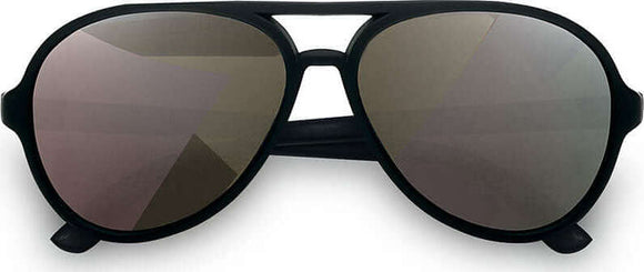 Hipsterkid Aviator Sunglasses - Black, 3-6