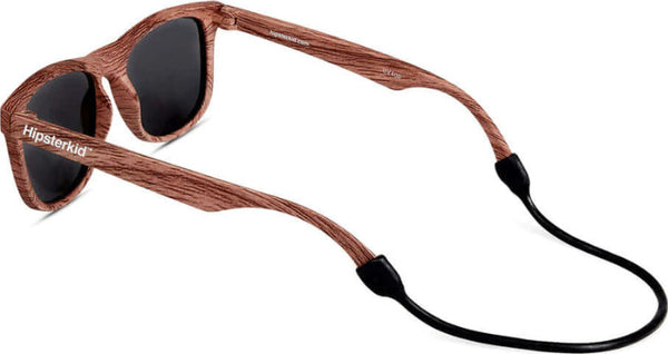 Hipsterkid Wayfarer Sunglasses - Wood, 3-6