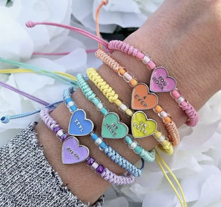 Conversation Heart Bracelet - Assortment