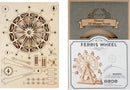 3D Modern Wooden Puzzle - Ferris Wheel