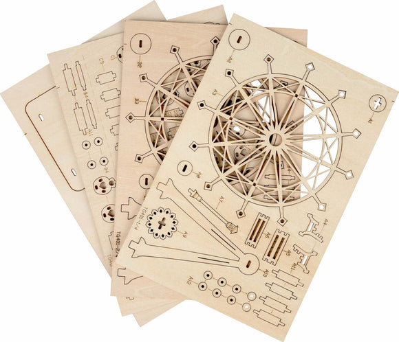3D Modern Wooden Puzzle - Ferris Wheel