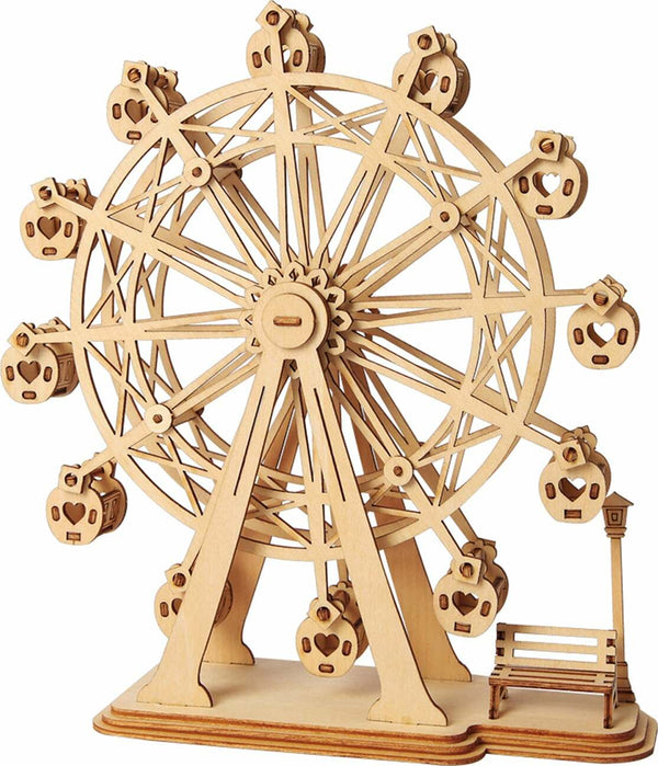 3D Modern Wooden Puzzle - Ferris Wheel