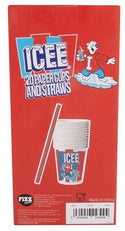 ICEE Paper Cups & Straws
