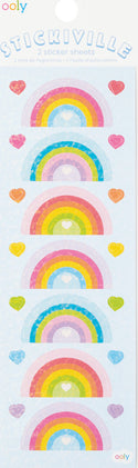 Stickiville Rainbow Love Stickers - Holographic
