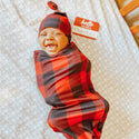 Cutie Cocoon - Cocoon and Hat Set (Buffalo Plaid)