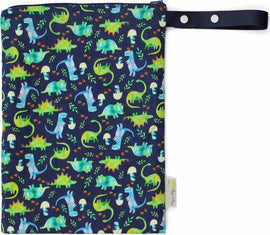 Travel Happens - Wet Bag (Medium + Handle) (Dino)