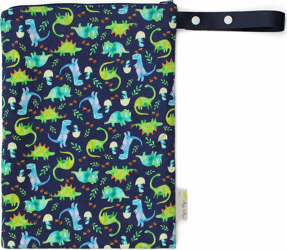 Travel Happens - Wet Bag (Medium + Handle) (Dino)