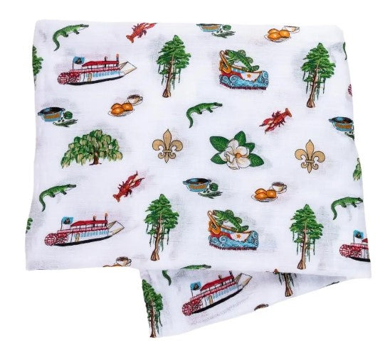 Swaddle Blanket: Louisiana