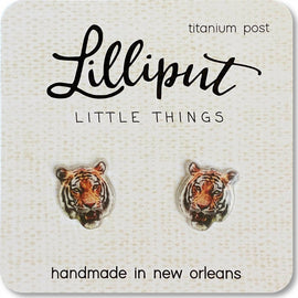 Tiger Earrings
