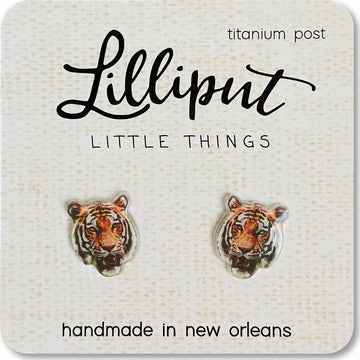 Tiger Earrings