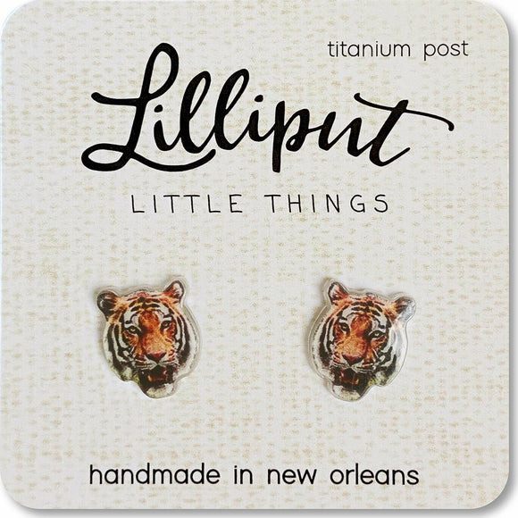 Tiger Earrings