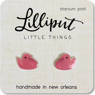 Easter Peep Earrings - PINK