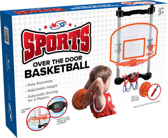 NSG Over the Door Basketball - Black/Orange/Clear